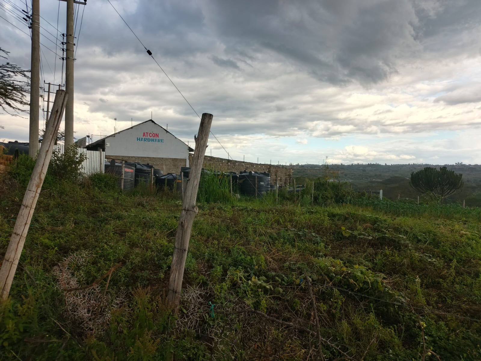 Narok Town prime commercial plot National Library 2nd lane tarmac